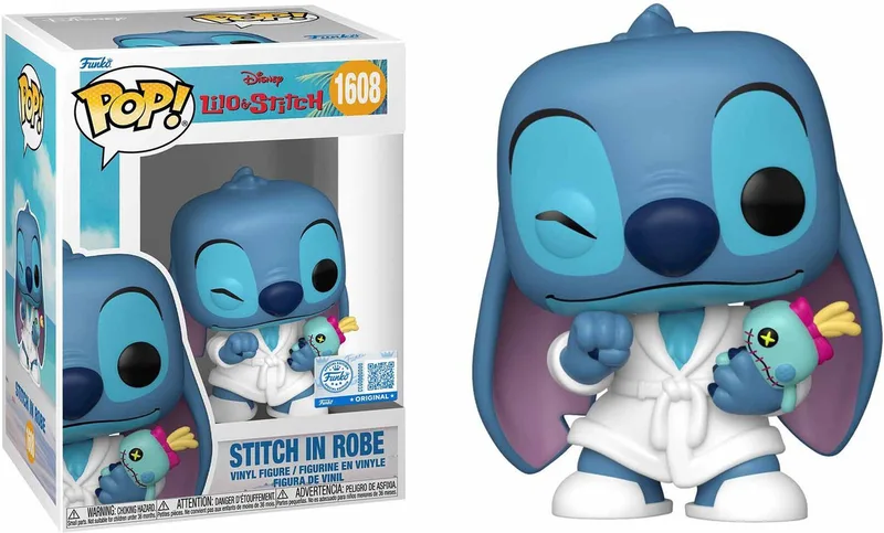 Disney Lilo & Stitch Funko Pop Vinyl: Stitch in Robe van Funko – productfoto 1 van 2