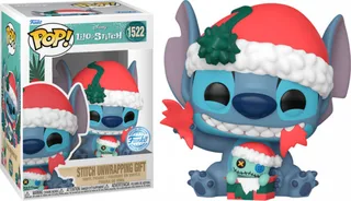 Disney Lilo & Stitch Funko Pop Vinyl: Stitch Unwrapping Gift by Funko – product photo 1 of 2