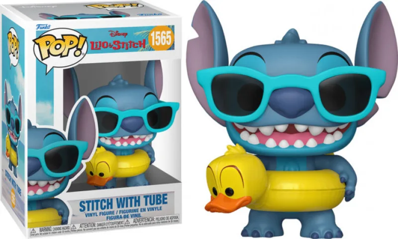 Disney Lilo & Stitch Funko Pop Vinyl: Stitch with Tube by Funko – product photo 1 of 2