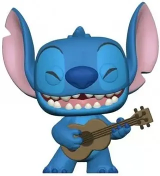 Disney Lilo & Stitch Funko Pop Vinyl: Stitch with Ukulele van Funko – productfoto 1 van 2