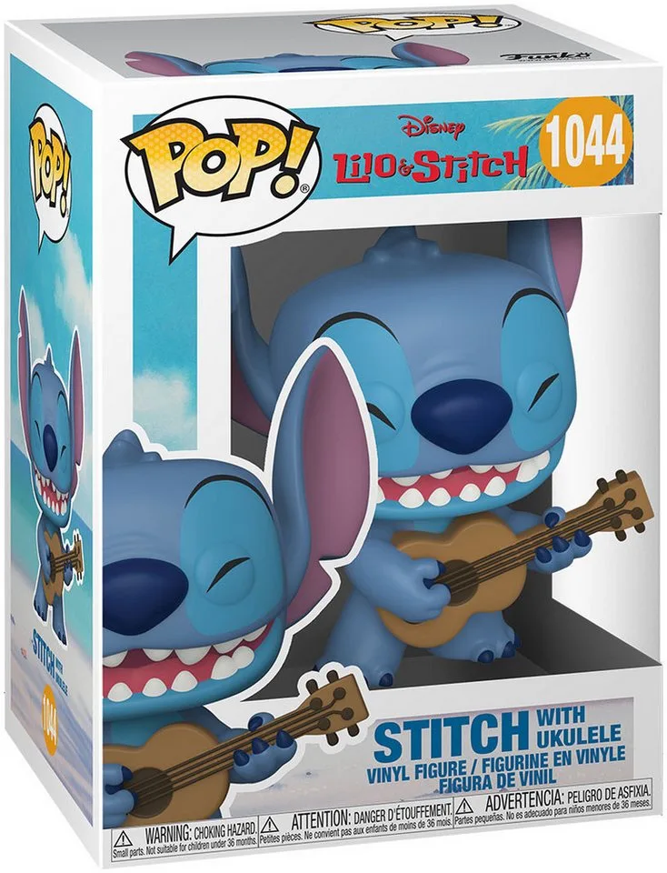 Disney Lilo & Stitch Funko Pop Vinyl: Stitch with Ukulele van Funko – productfoto 2 van 2