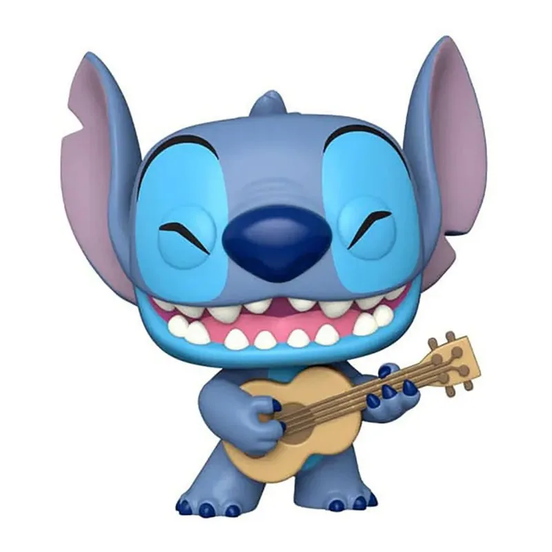 Disney Lilo & Stitch Jumbo Funko Pop Vinyl: Stitch with Ukulele (Special Edition) van Funko – productfoto 2 van 2