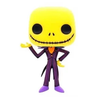Disney Nightmare Before Christmas Blacklight Funko Pop Vinyl: Jack Skellington by Funko – product photo 2 of 3