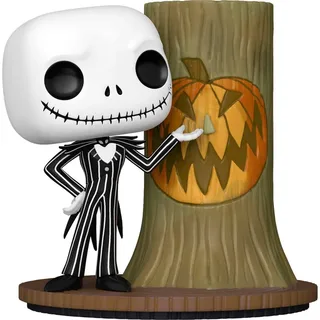 Disney Nightmare Before Christmas Deluxe Funko Pop Vinyl: Jack Skellington with Halloween Door van Funko – productfoto 3 van 3