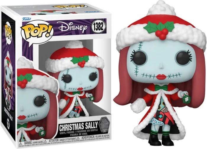 Disney Nightmare Before Christmas Funko Pop Vinyl: Christmas Sally van Funko – productfoto 1 van 2