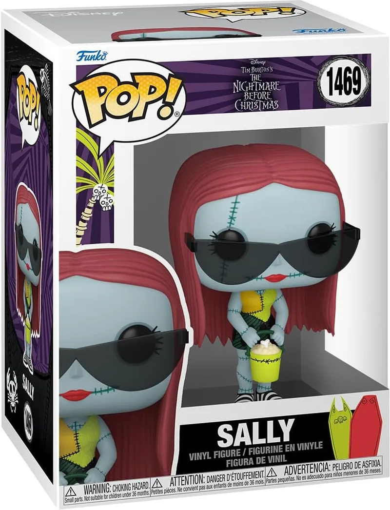 Disney Nightmare Before Christmas Funko Pop Vinyl: Sally with Glasses van Funko – productfoto 1 van 2