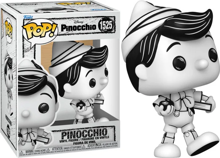 Disney Pinocchio Funko Pop Vinyl: Pinocchio (Sketched) by Funko – product photo