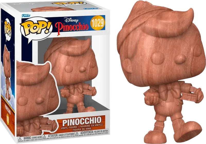 Disney Pinocchio Funko Pop Vinyl: Pinocchio (Wood Special Edition) van Funko – productfoto
