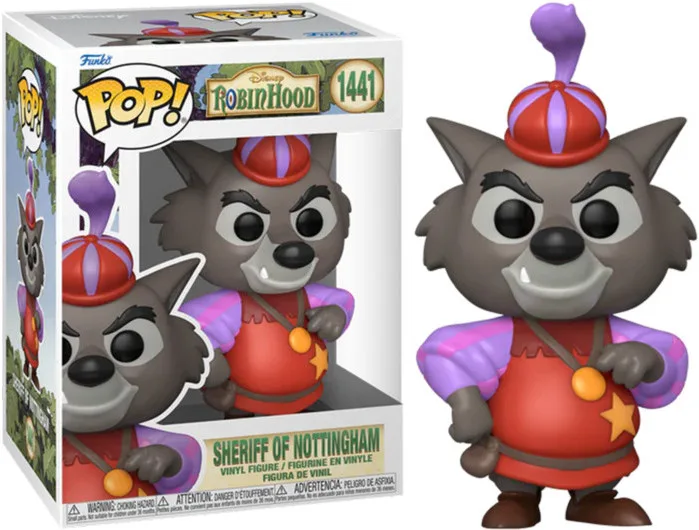 Disney Robin Hood Funko Pop Vinyl: Sheriff of Nottingham van Funko – productfoto