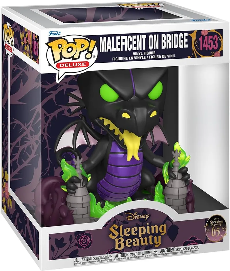 Disney Sleeping Beauty 65th Anniversary Funko Pop Vinyl: Maleficent on Bridge van Funko – productfoto