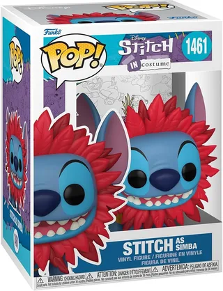 Pop! Disney Stitch as Simba #1461 de Funko – photo produit 1 sur 2