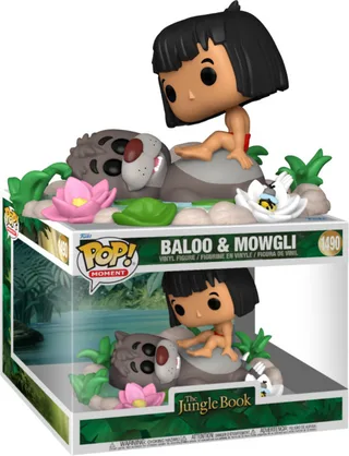 Disney The Jungle Book Funko Pop Vinyl: Baloo & Mowgli van Funko – productfoto 1 van 2