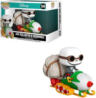 Disney The Nightmare Before Christmas Funko Pop Vinyl: Jack Skellington in Snowmobile