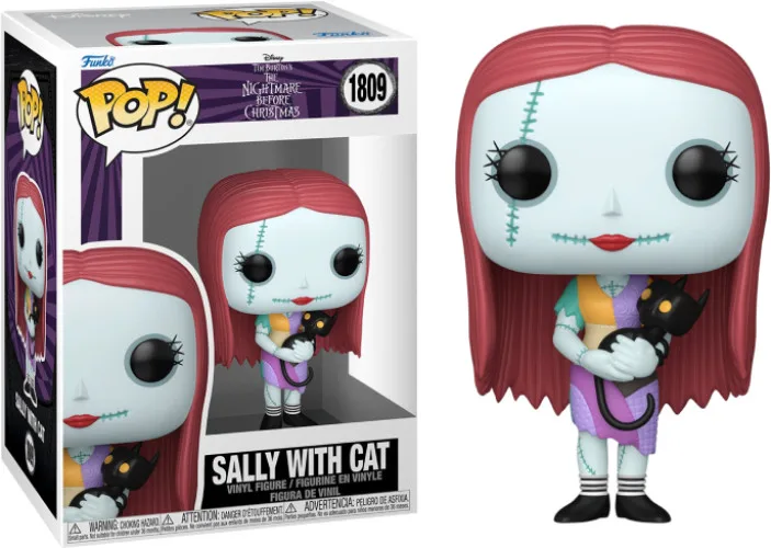 Disney The Nightmare Before Christmas Funko Pop Vinyl: Sally with Cat (1809) by Funko – product photo 1 of 2