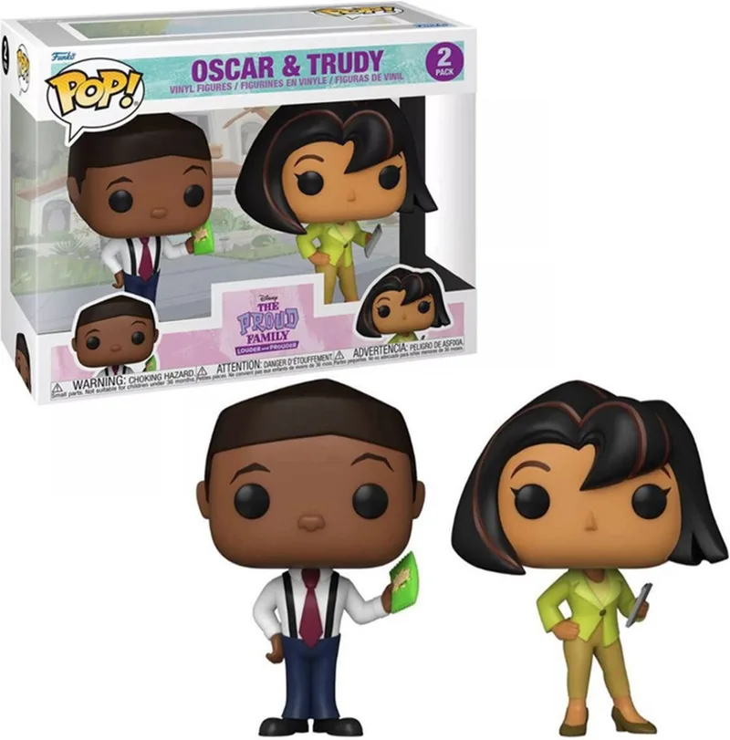Disney The Proud Family Funko Pop Vinyl 2-Pack: Oscar & Trudy (Special Edition) by Funko – product photo