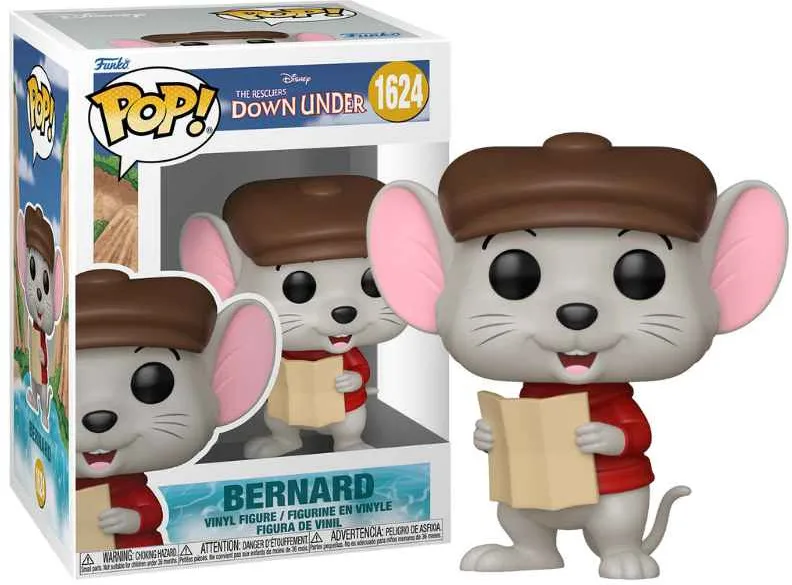 Disney The Rescuers Down Under Funko Pop Vinyl: Bernard van Funko – productfoto