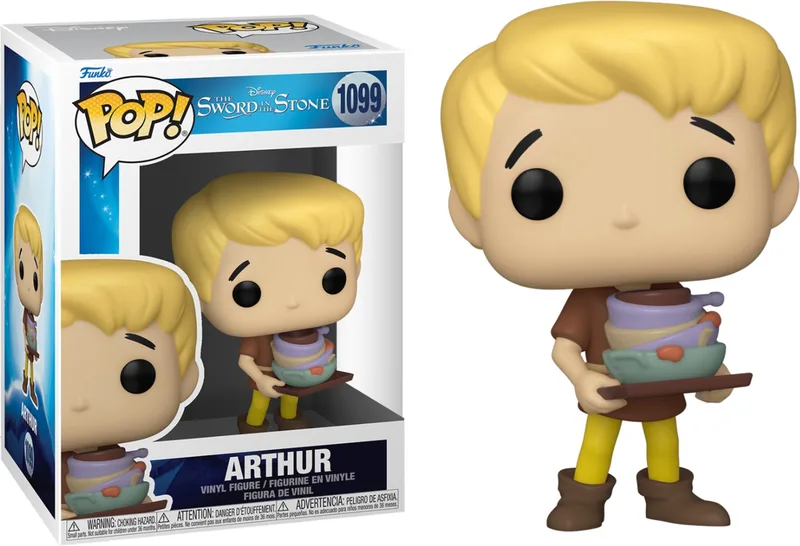 Disney The Sword in the Stone Funko Pop Vinyl: Arthur (1099) van Funko – productfoto