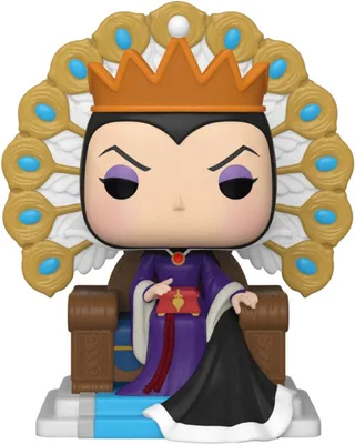 Disney Villains Deluxe Funko Pop Vinyl: Evil Queen on Throne van Funko – productfoto 1 van 3