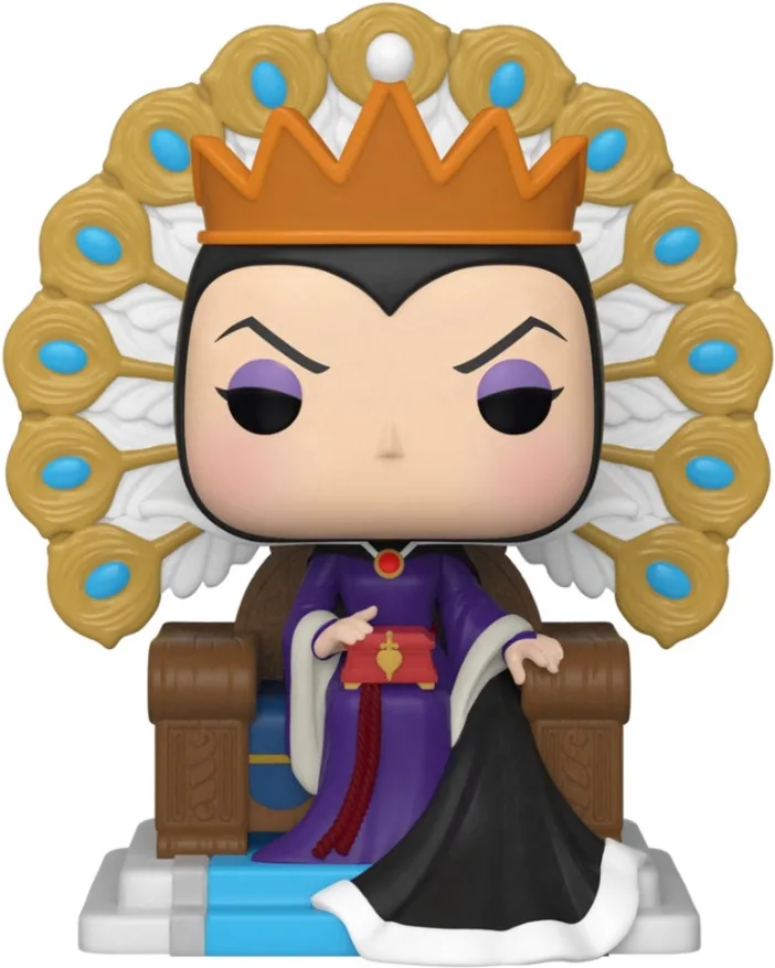 Disney Villains Deluxe Funko Pop Vinyl: Evil Queen on Throne van Funko – productfoto 1 van 3