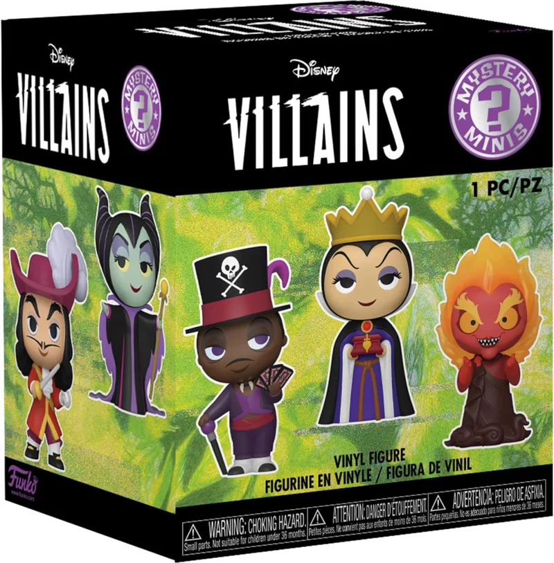 Disney Villains Funko Mini Mystery Vinyl Figure Blind Box (1 Figure) by Funko – product photo 1 of 2