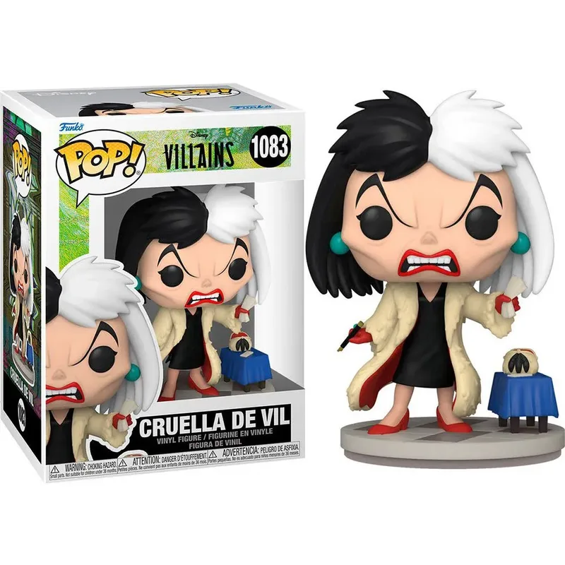 Disney Villains Funko Pop Vinyl: Cruella de Vil van Funko – productfoto 3 van 3