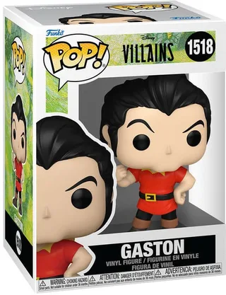 Disney Villains Funko Pop Vinyl: Gaston van Funko – productfoto 1 van 2