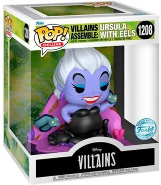 Disney Villains Funko Pop Vinyl: Villains Assemble: Ursula with Eels van Funko – productfoto 1 van 2