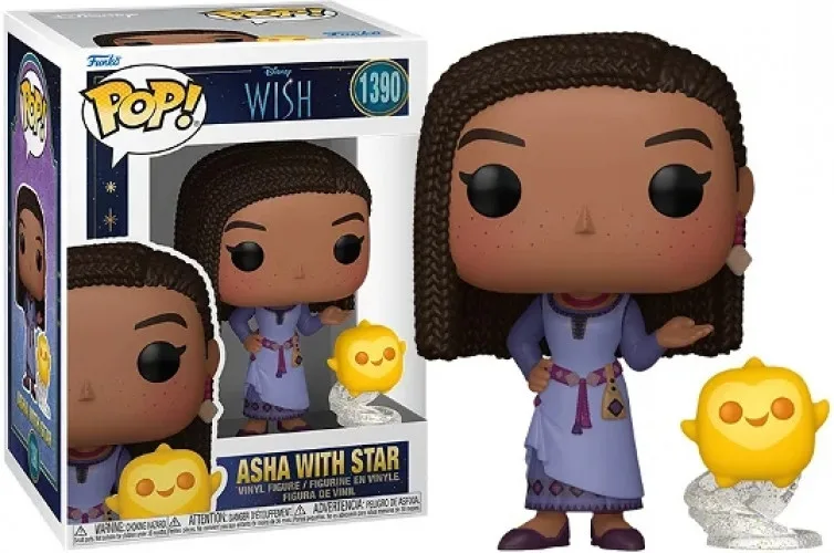 Disney Wish Funko Pop Vinyl: Asha with Star van Funko – productfoto 1 van 2