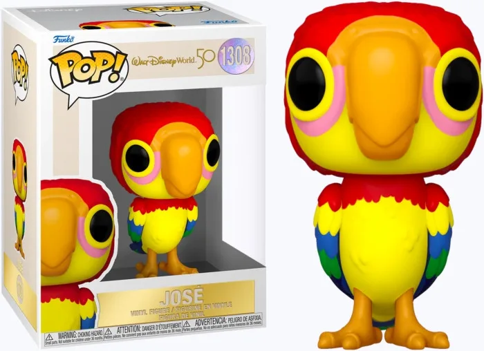 Disney World 50th Anniversary Funko Pop Vinyl: Parrot Jose van Funko – productfoto
