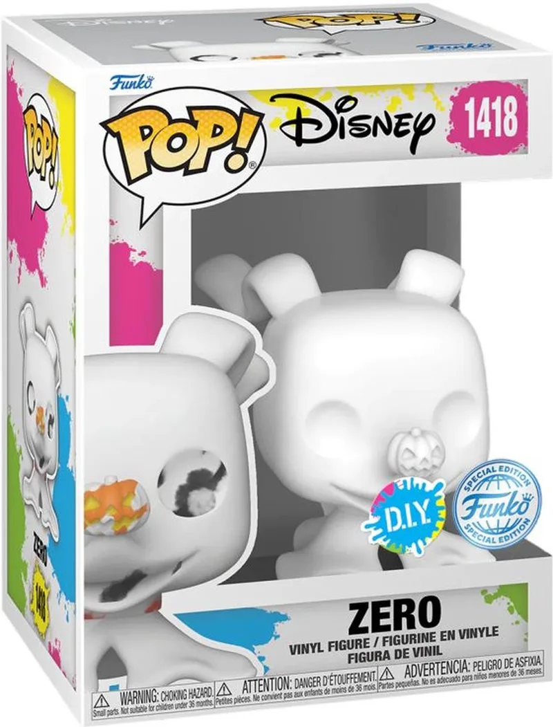 Disney Zero Funko Pop Vinyl: Zero (DIY Special Edition) by Funko – product photo