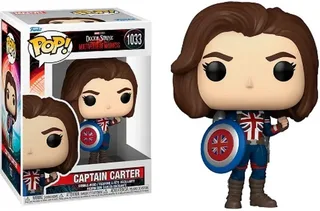 Doctor Strange in the Multiverse of Madness Funko Pop Vinyl: Captain Carter van Funko – productfoto 1 van 3