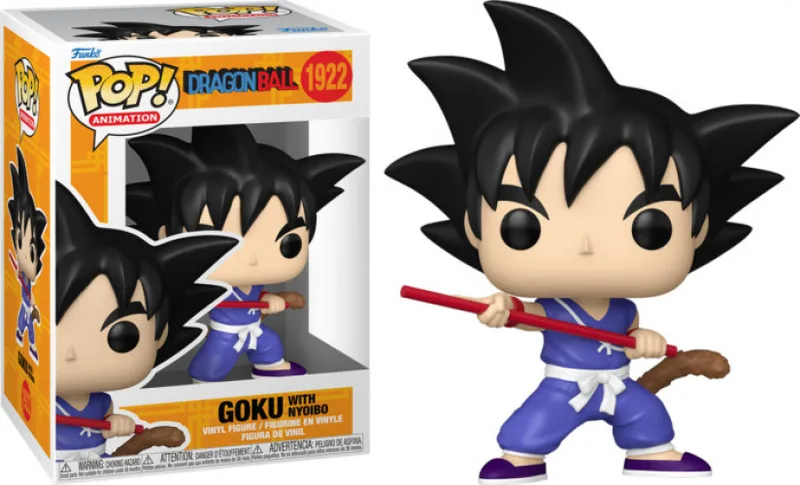 Dragon Ball Funko Pop Vinyl: Goku with Nyoibo van Funko – productfoto 1 van 2