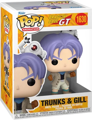 Dragon Ball GT Funko Pop Vinyl: Trunks & Gill van Funko – productfoto 1 van 2