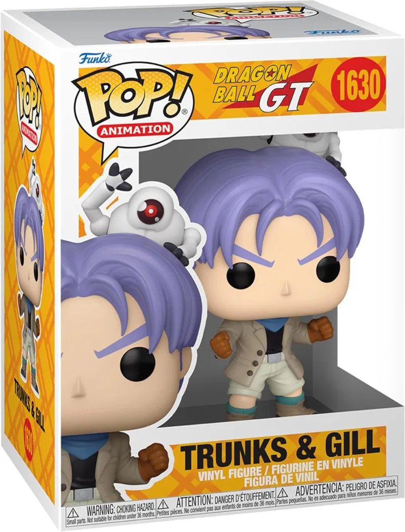 Dragon Ball GT Funko Pop Vinyl: Trunks & Gill van Funko – productfoto 1 van 2