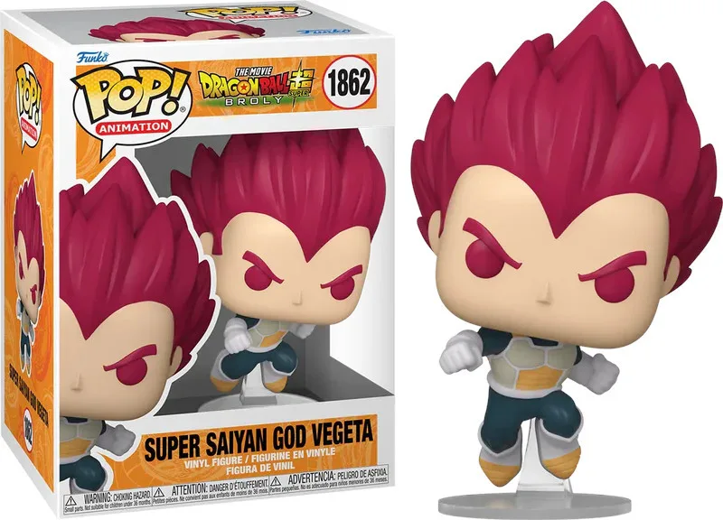 Dragon Ball Super Broly Funko Pop Vinyl: Super Saiyan God Vegeta van Funko – productfoto 1 van 2