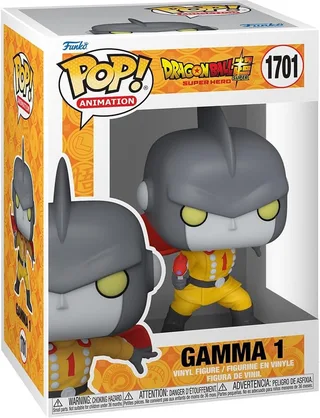Dragon Ball Super Super Hero Funko Pop Vinyl: Gamma 1 van Funko – productfoto 1 van 2
