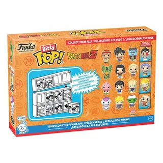 Dragon Ball Z Funko Bitty Pop! 4-Pack: Frieza (4th Form) / Super Saiyan Goku (First Appearance) / Piccolo van Funko – productfoto 3 van 4