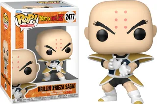 Dragon Ball Z Funko Pop Vinyl: Krillin (Frieza Saga) (2477) van Funko – productfoto 1 van 2