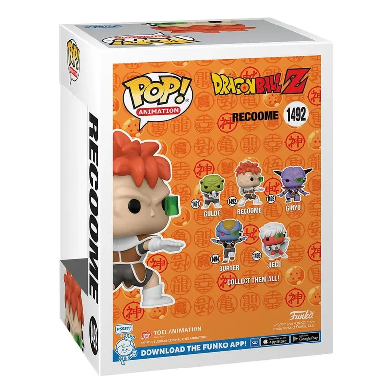 Dragon Ball Z Funko Pop Vinyl: Recoome van Funko – productfoto 2 van 3