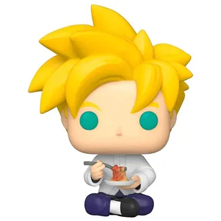 Dragon Ball Z Funko Pop Vinyl: Super Saiyan Gohan with Noodles van Funko – productfoto 2 van 3