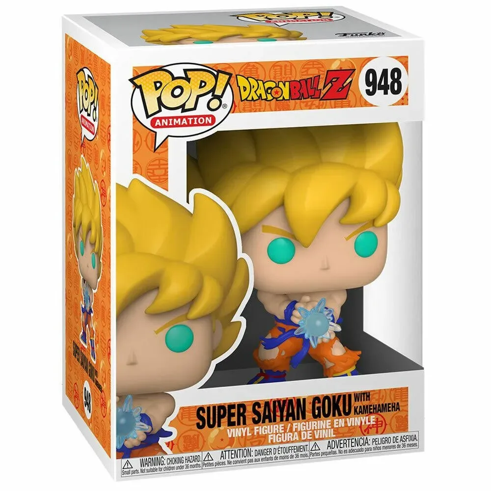 Dragon Ball Z Goku Serie 9 Super Saiyan Kamehameha Wave Figuur fra Funko – produktbillede