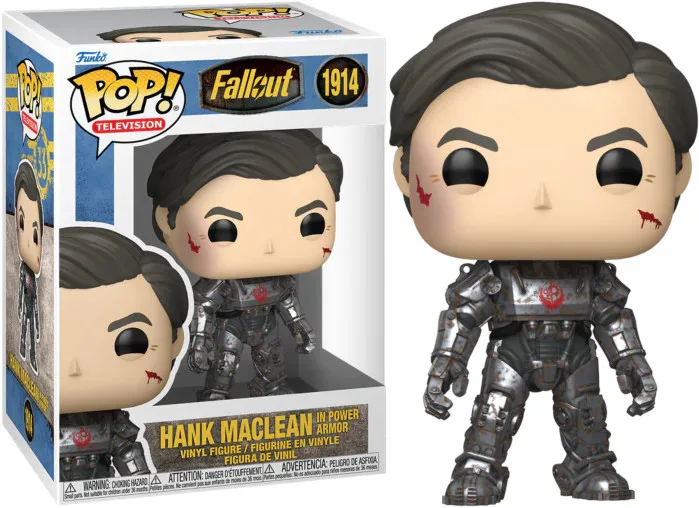 Fallout 2024 Super Funko Pop Vinyl Figure: Hank van Funko – productfoto