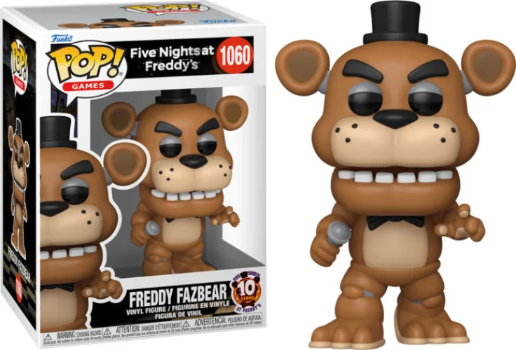 Five Nights at Freddy's 10th Annivesary Funko Pop Vinyl: Freddy Fazbear von Funko – Produktfoto