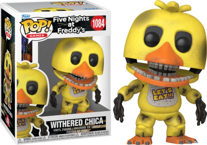 Five Nights at Freddy's Funko Pop Vinyl: Withered Chica van Funko – productfoto 1 van 2
