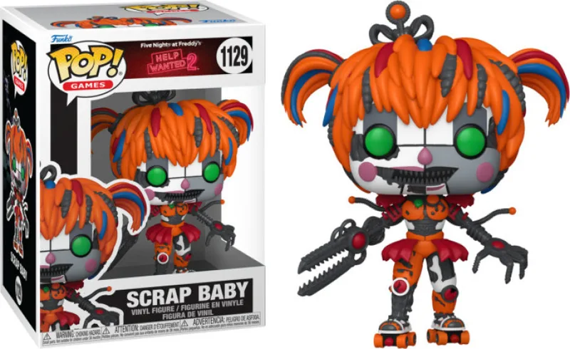 Five Nights at Freddy's Help Wanted 2 Funko Pop Vinyl: Scrap Baby van Funko – productfoto