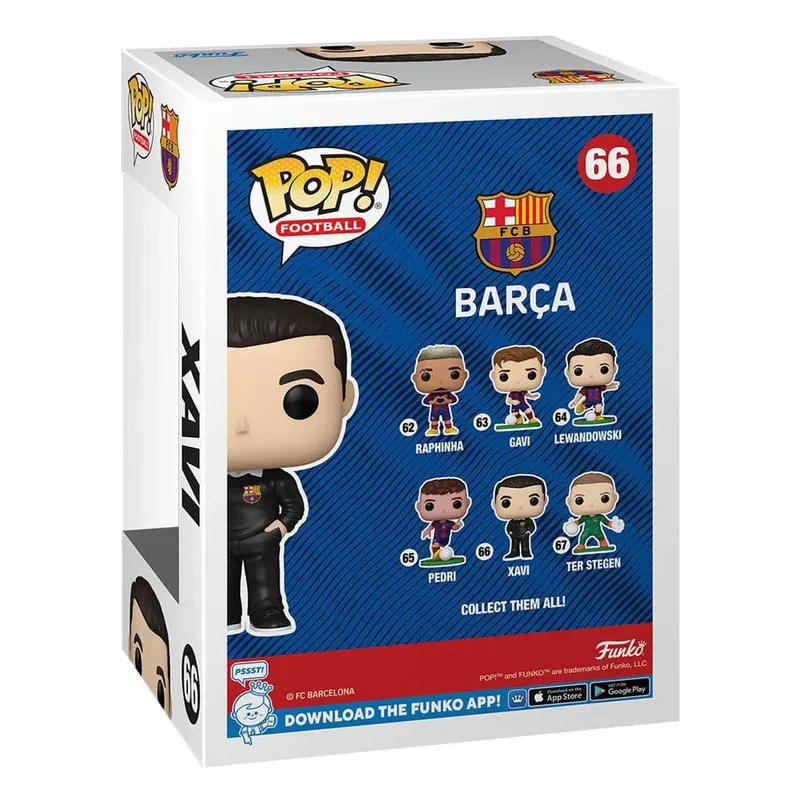Football FC Barcelona Funko Pop Vinyl: Xavi by Funko – product photo 2 of 3