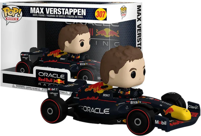 Formula 1 Funko Pop Rides Vinyl: Max Verstappen van Funko – productfoto 1 van 3