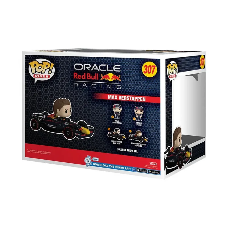 Formula 1 Funko Pop Rides Vinyl: Max Verstappen van Funko – productfoto 2 van 3