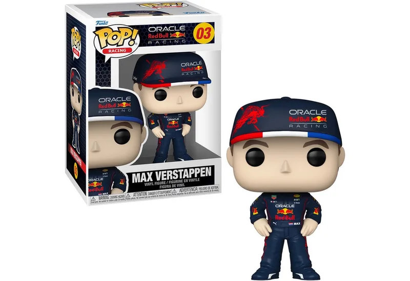 Formula 1 Funko Pop Vinyl: Max Verstappen van Funko – productfoto 2 van 4