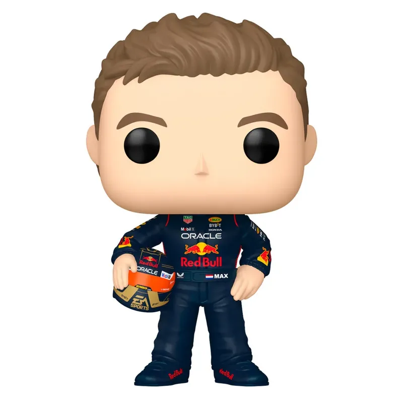 Formula 1 Funko Pop Vinyl: Max Verstappen with Helm van Funko – productfoto 2 van 2